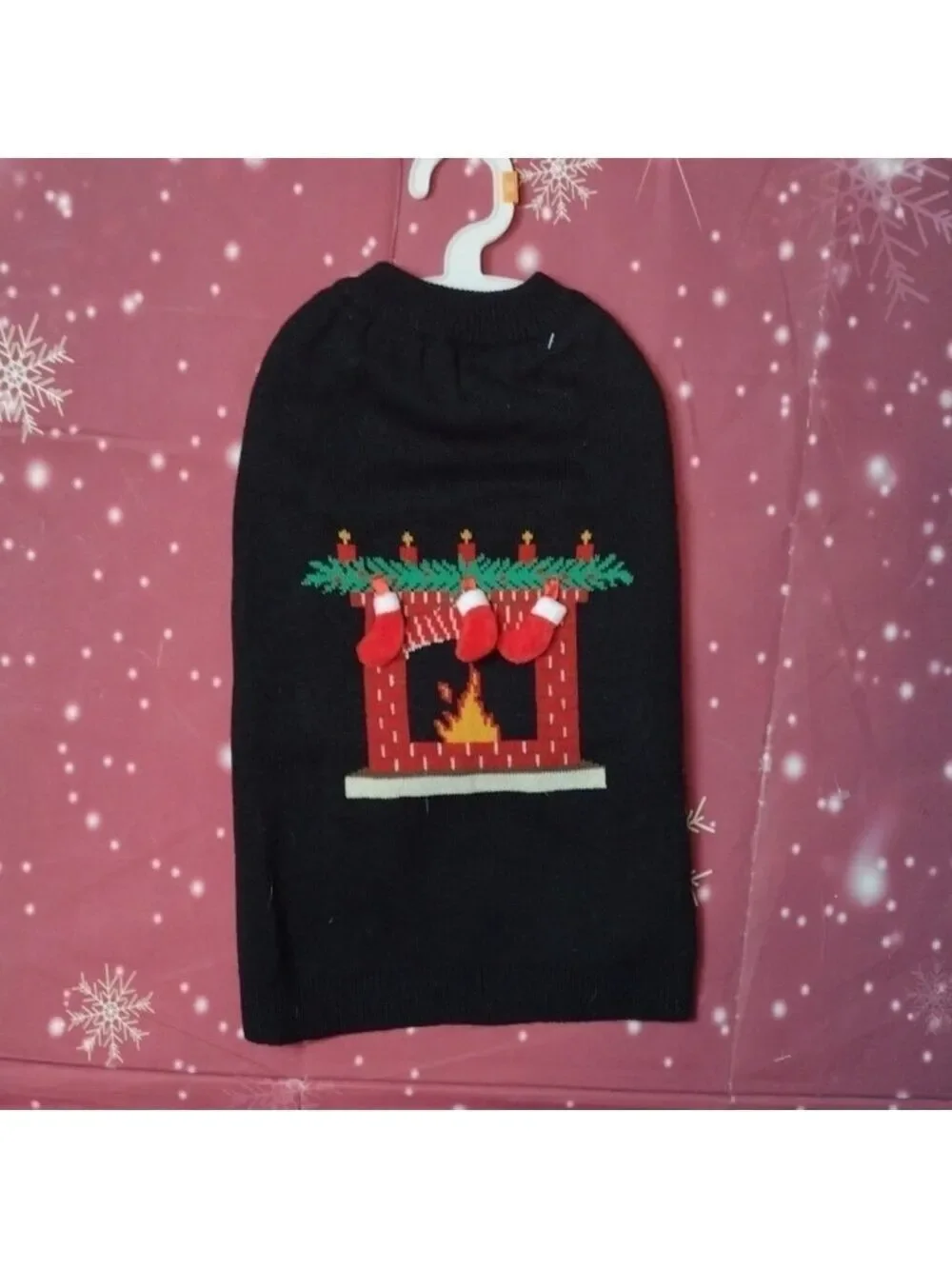 FABDOG fireplace sweater size medium